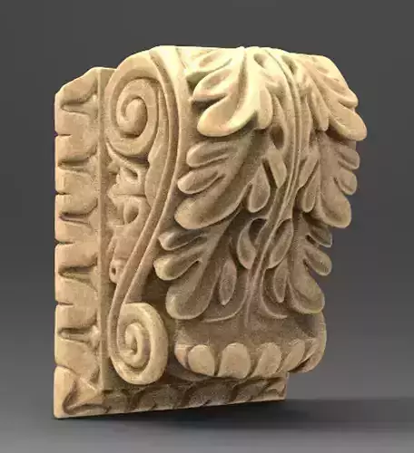 Corbel Decorative 7 3D model
