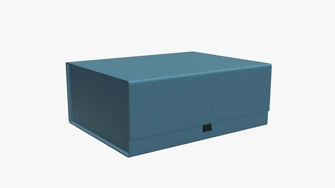 Gift box magnetic 3D model