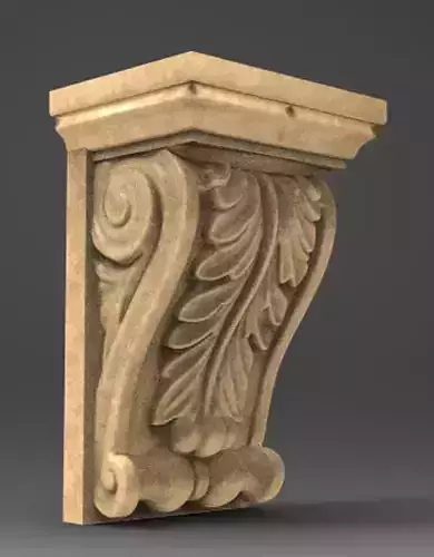Corbel Decorative 8   3D model