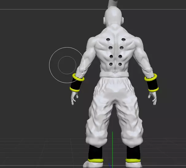 kid buu character 3D print model