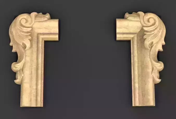 Frame Relief  3D STL model