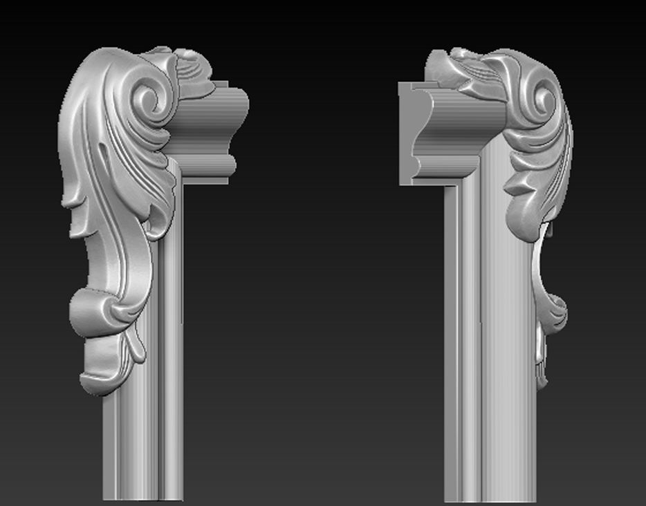 Frame Relief  3D STL model 3D print model_2