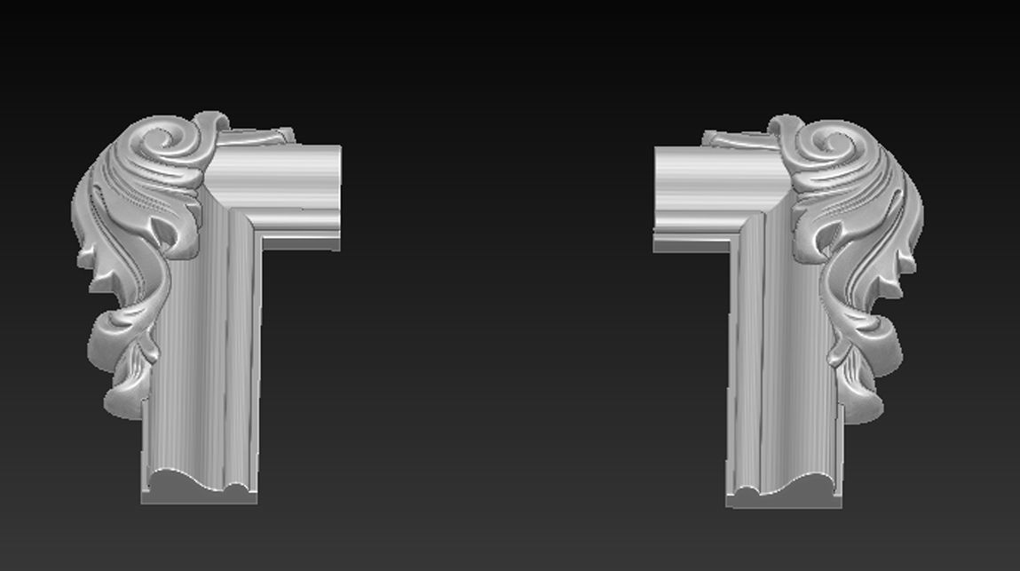 Frame Relief  3D STL model 3D print model_3