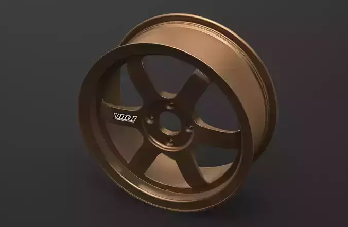 RAYS Volk TE37 3D print model