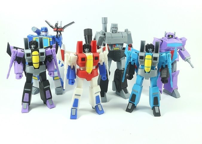 3D Printable Cybertronian Gangster Value Pack - No Supports Free 3D print model