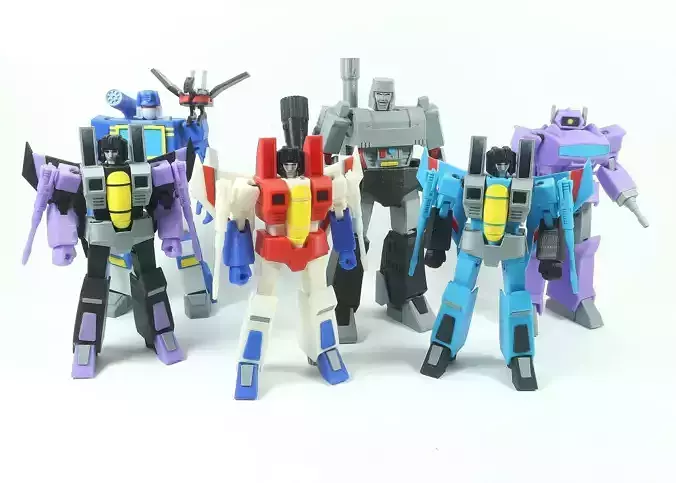 3D Printable Cybertronian Gangster Value Pack - No Supports