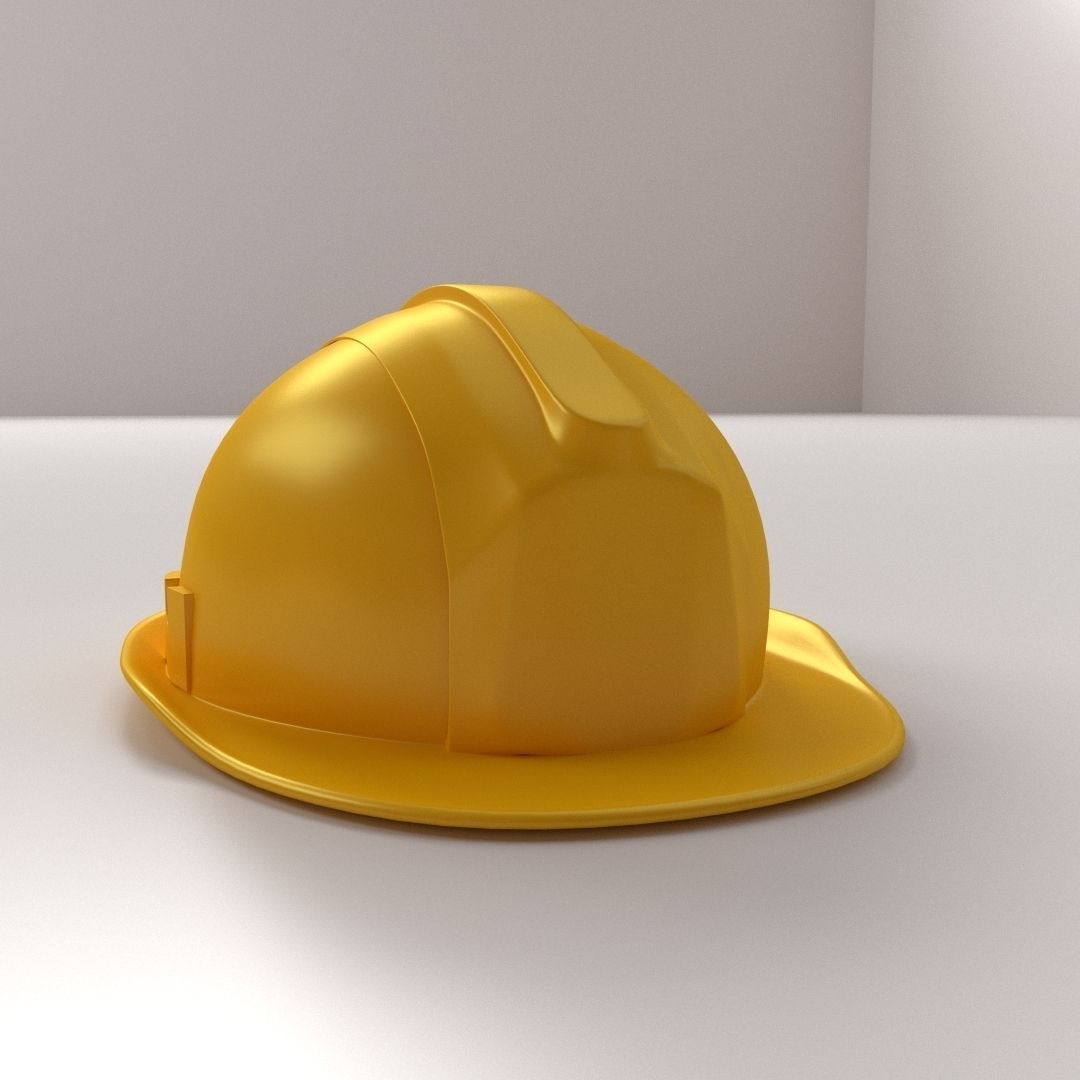 Construction Helmet 3D model_1