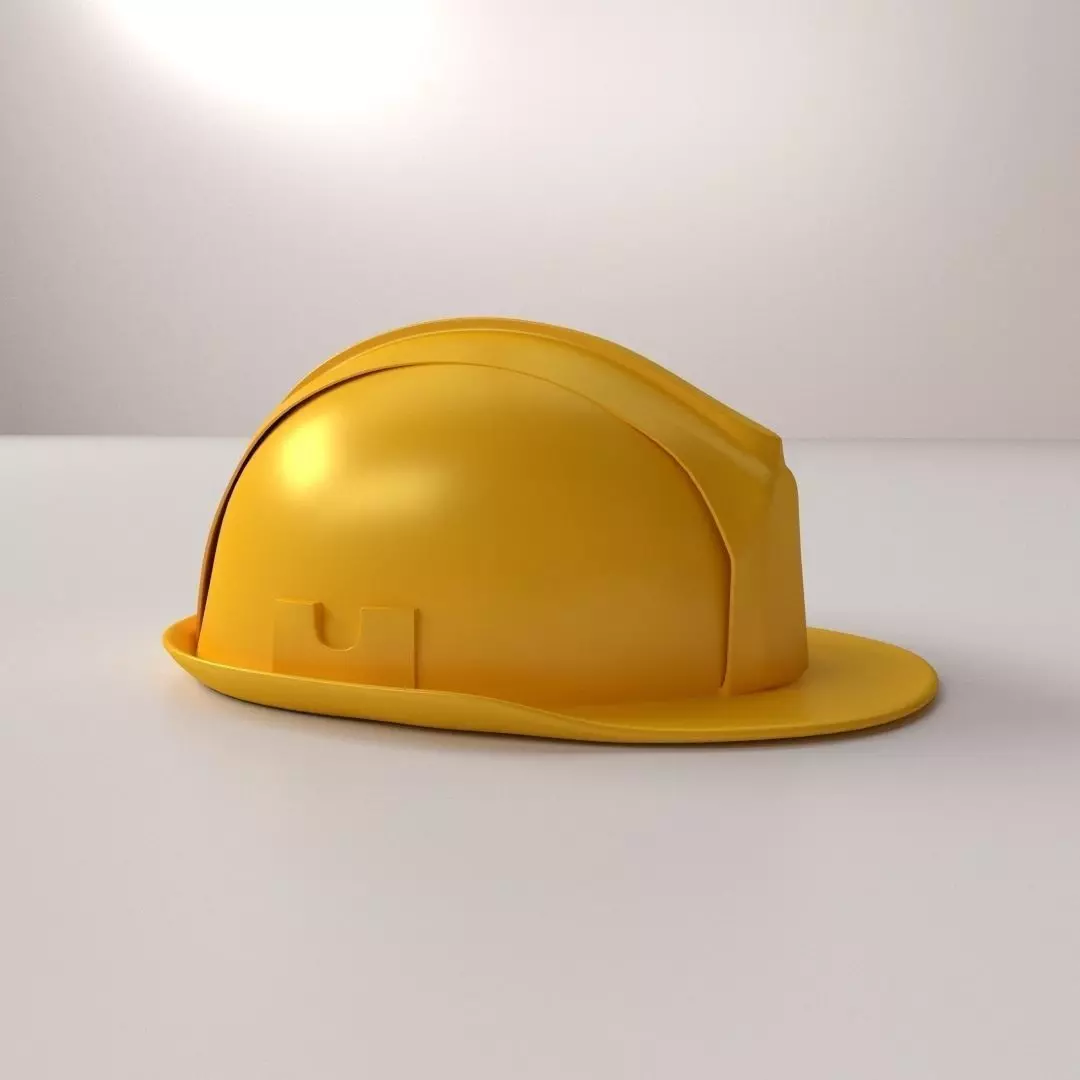 Construction Helmet 3D model_0