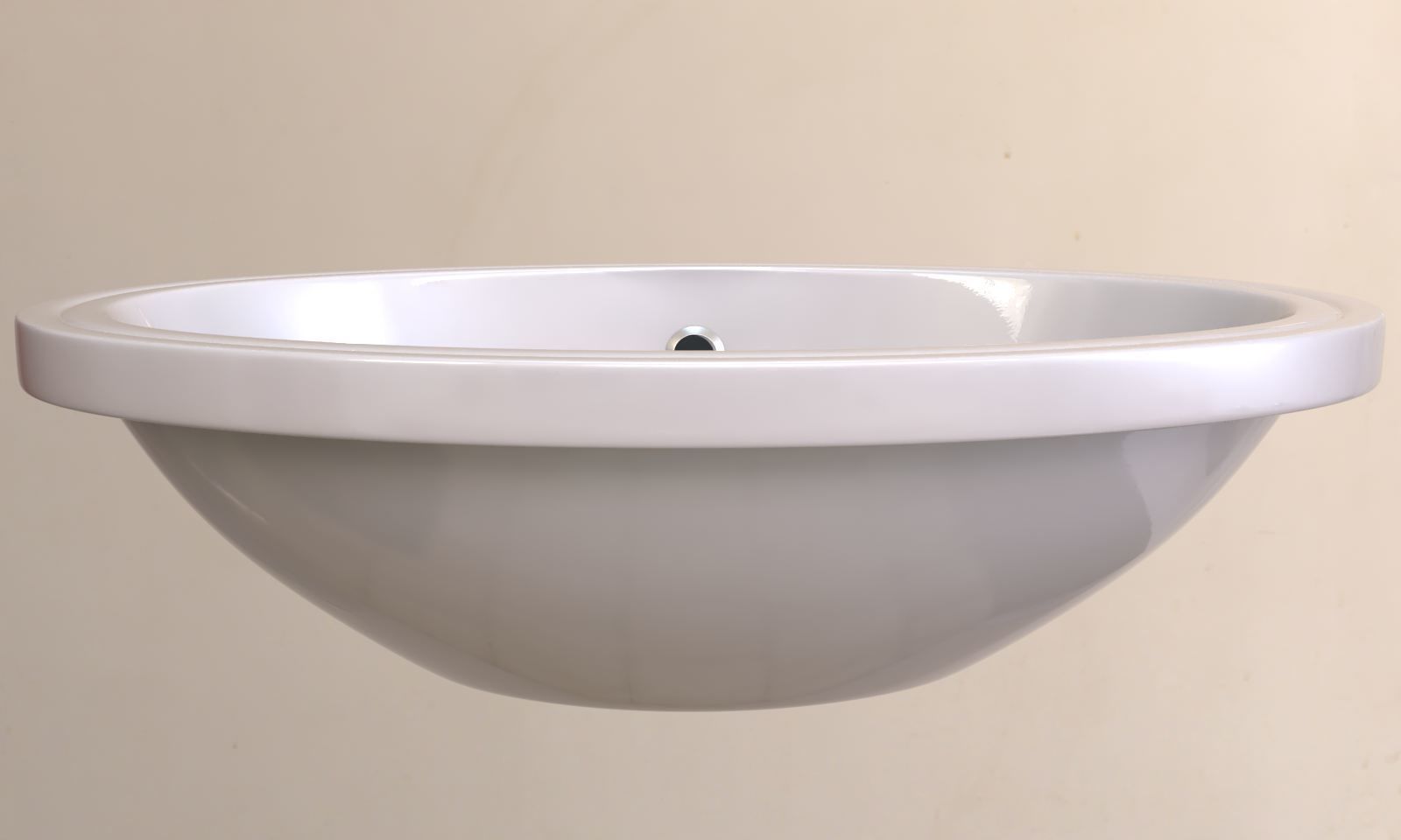 Washbasin bathroom sink with drainer 3D model_2