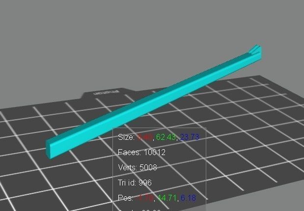 Lifeboat Crane 3D print model_4