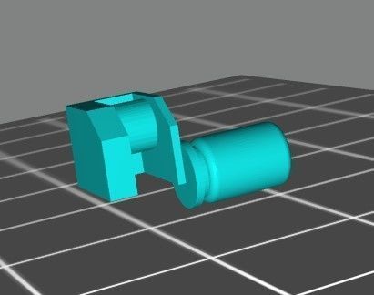 Lifeboat Crane 3D print model_8