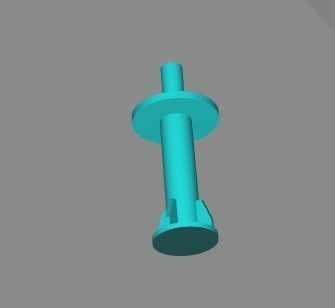 Lifeboat Crane 3D print model_11