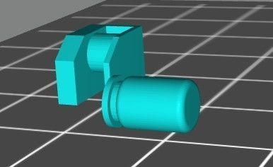 Lifeboat Crane 3D print model_7