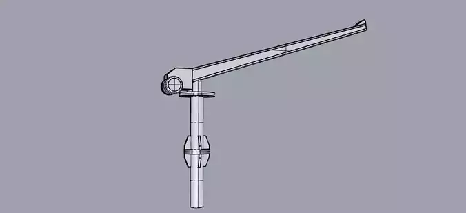 Lifeboat Crane 3D print model Lifeboat Crane 3D print model