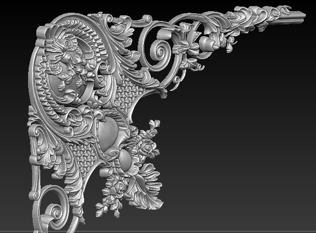 Frame Corner 2 3D model 3D print model_4