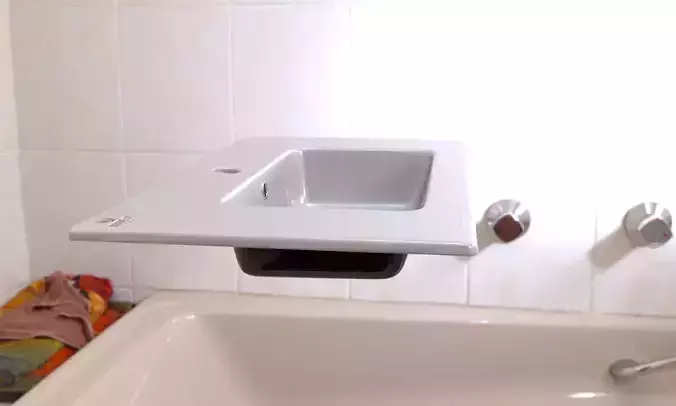 Washbasin rectangular bathroom sink