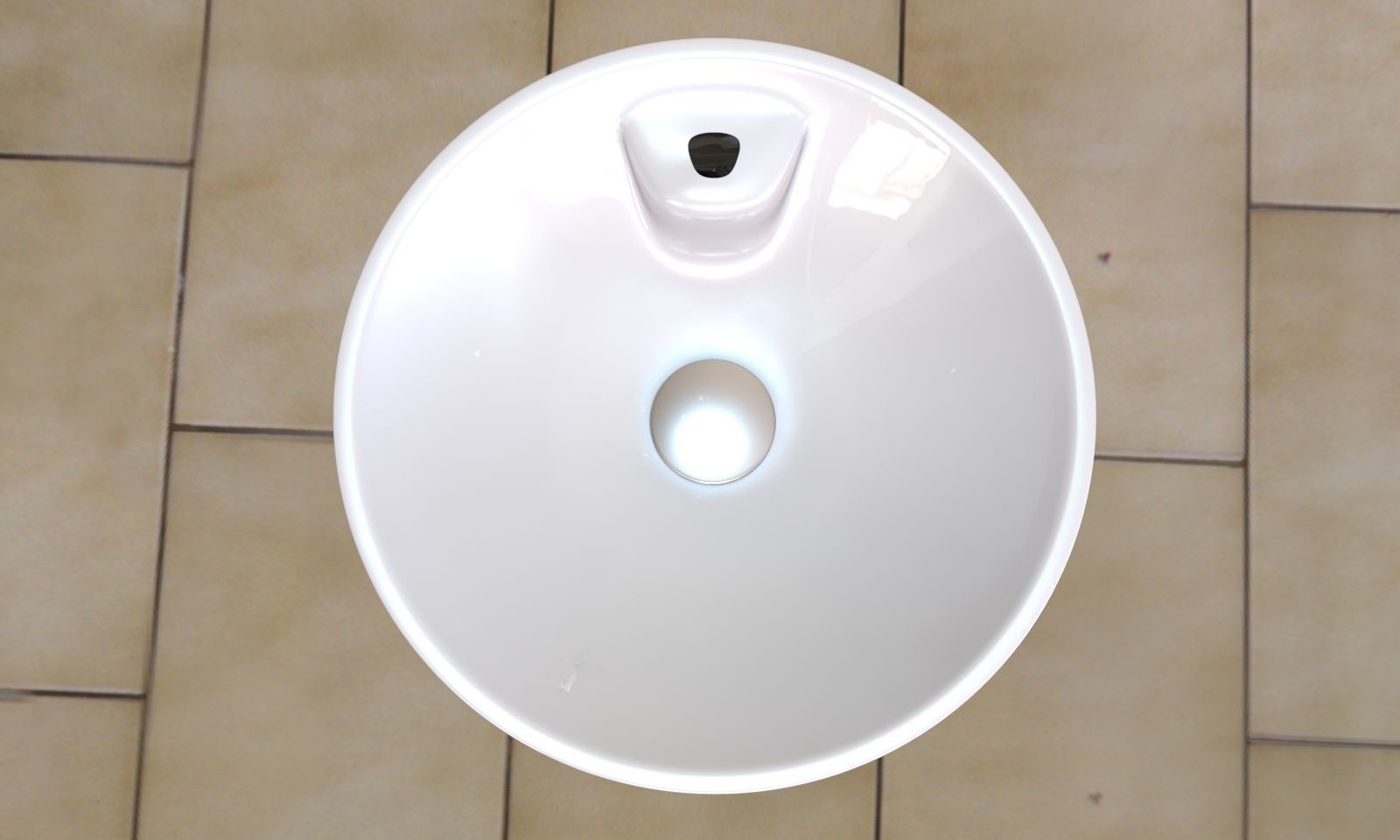 Washbasin ceramic bowl bathroom sink 3D model_3