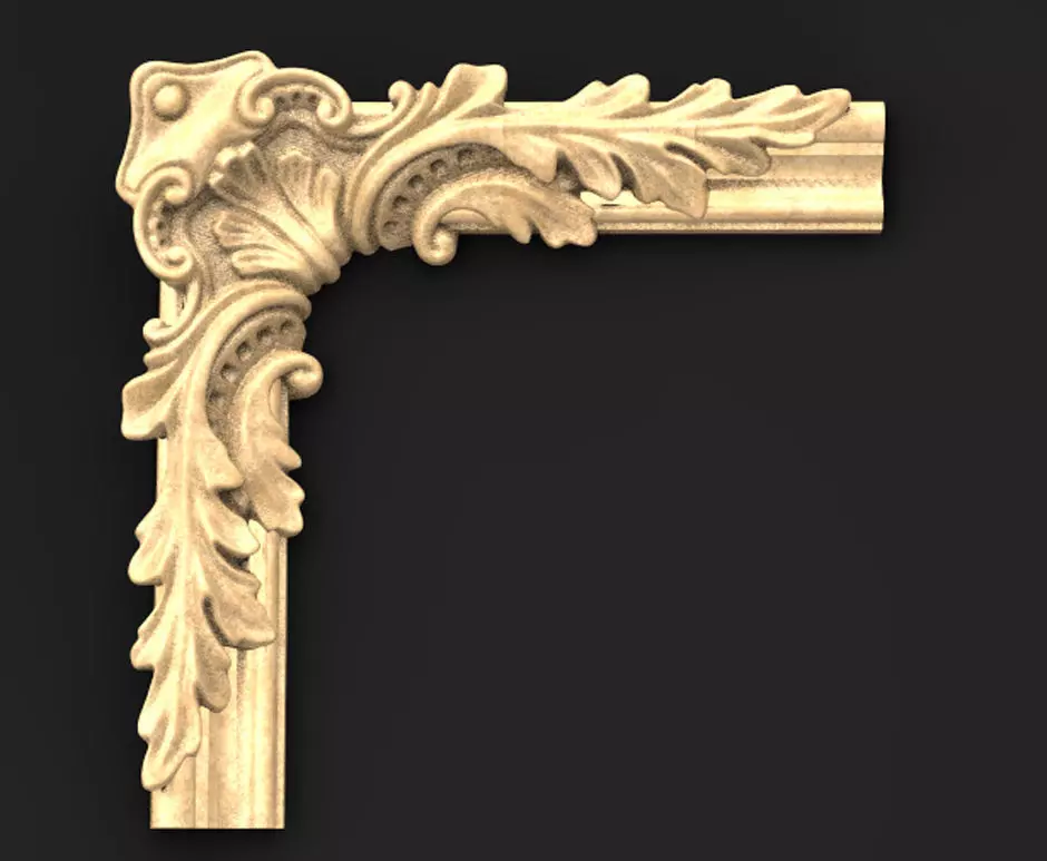 Frame Relief 2 3D model 3D print model