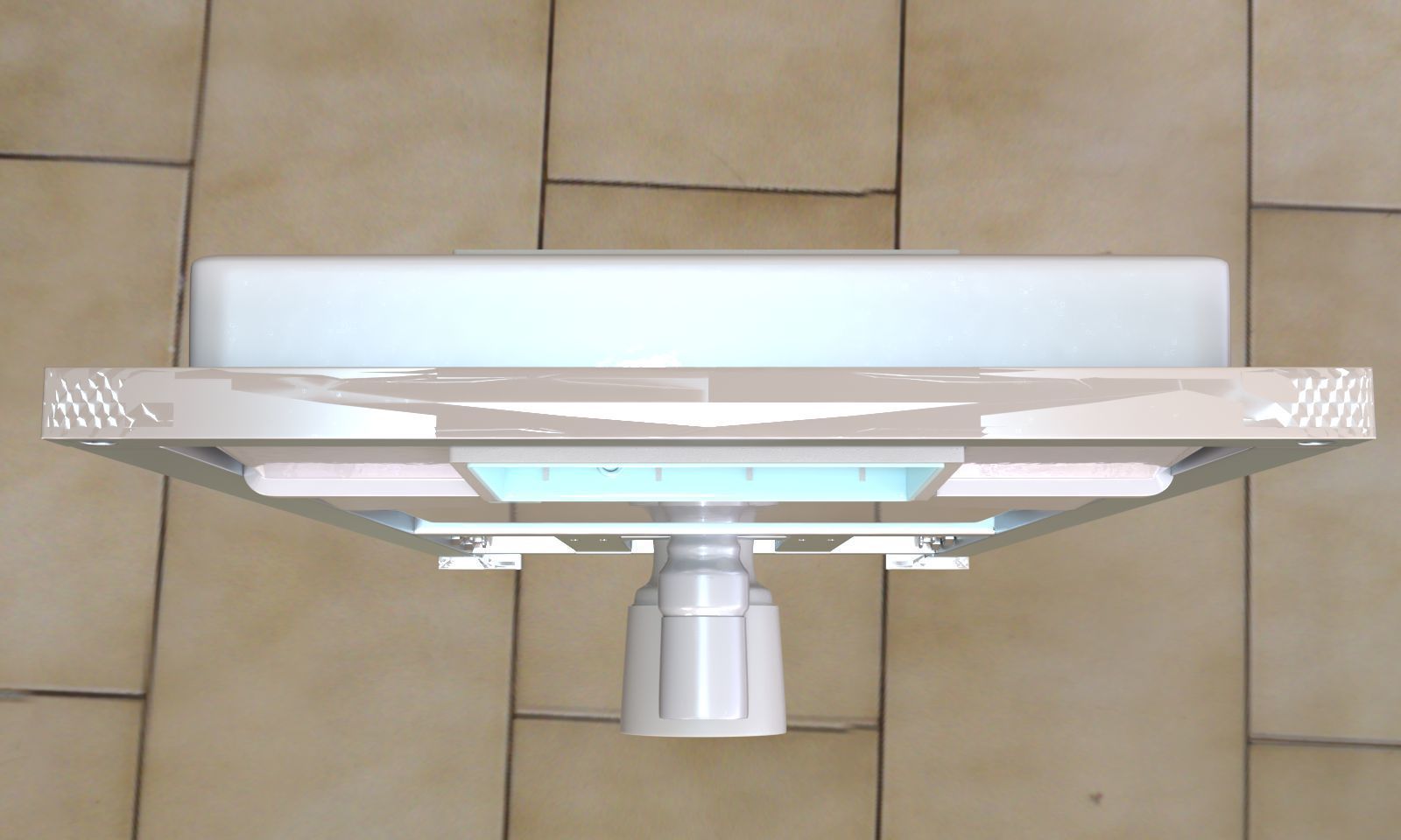 Flush tanks for hidden mounting 3D model_3