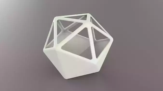 Icosahedron Terrarium
