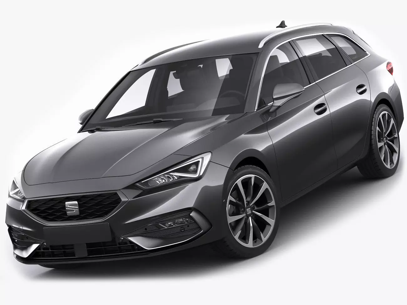 Seat Leon Sportstourer 2020 3D model
