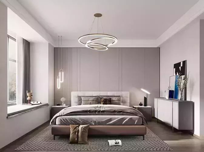 Modern bedroom