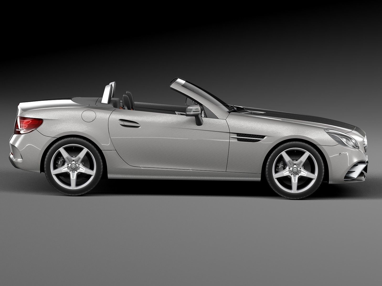 Mercedes-Benz SLC 2017 3D model_6