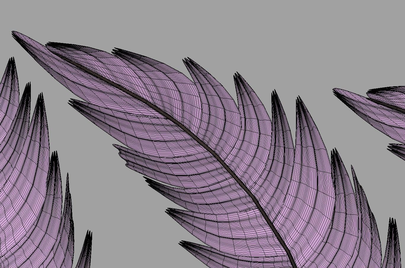 Feathers Set - 7 Assets 3D model_18