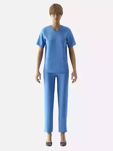 3D Female Surgeon Dress