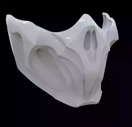 Scorpion Mask 3D PRINTABLE file  3D print model