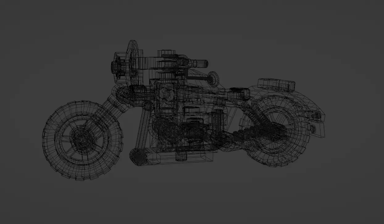 Lego Honda Free 3D model