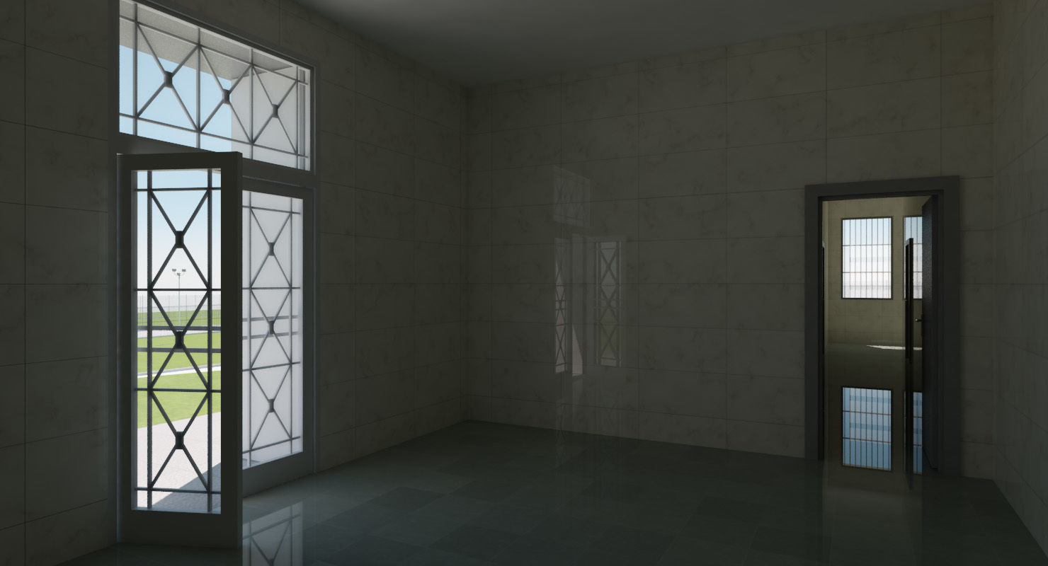 Fort Knox Bullion Depository 3D model_6