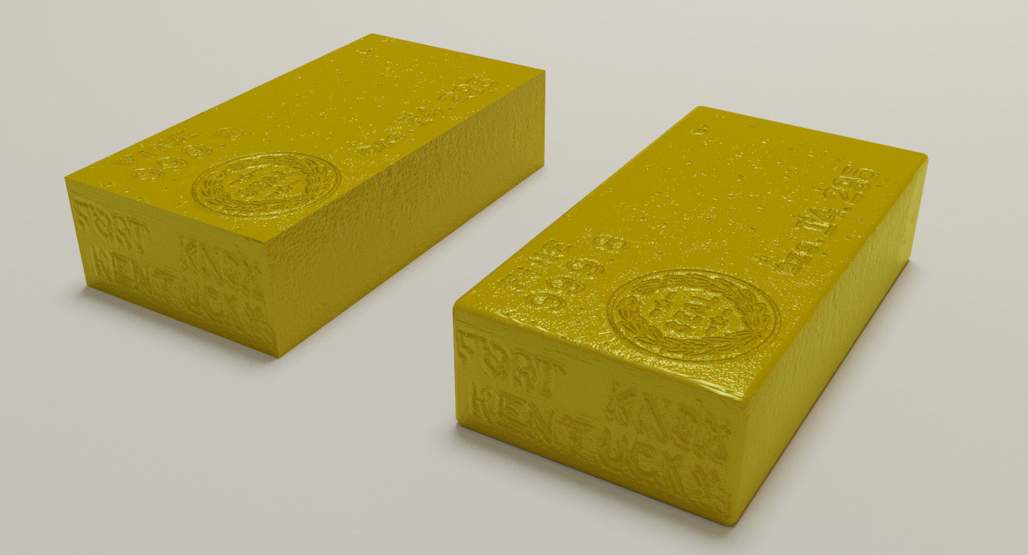 Fort Knox Bullion Depository 3D model_17