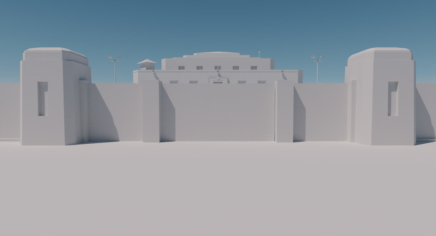 Fort Knox Bullion Depository 3D model_27