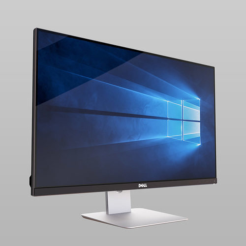 Dell S2415H Monitor 3D model