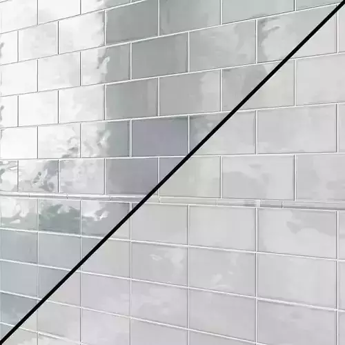 Bellami Framed Azul 5x10 Glazed Ceramic Tile