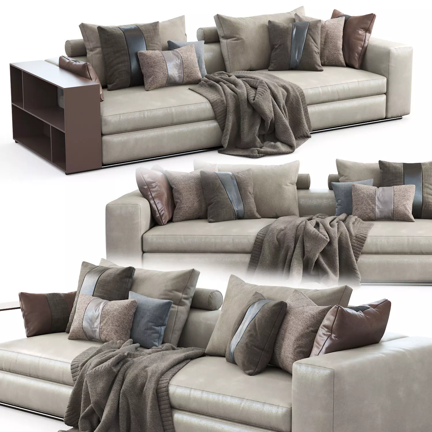 Flexform Sofa Groundpiece 3D model
