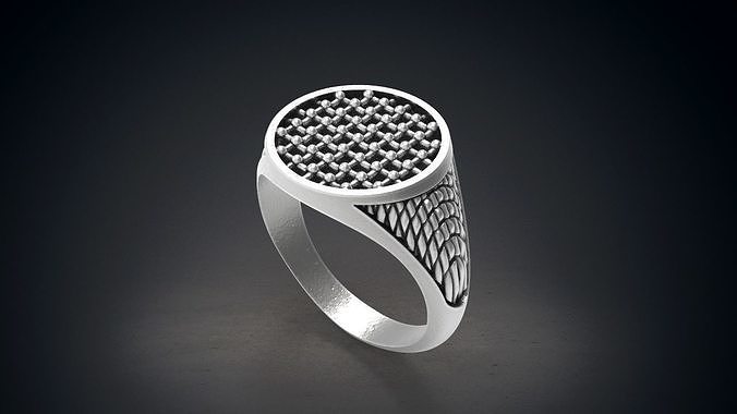 Man ring special model 3D print model