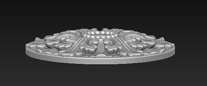 Ceiling Relief 7  3D model 3D model_4