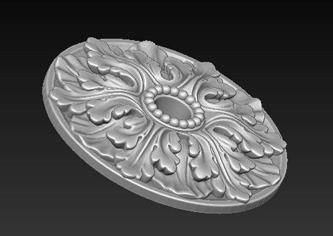 Ceiling Relief 7  3D model 3D model_3