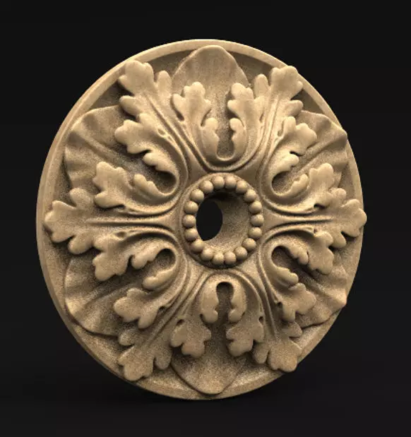 Ceiling Relief 7  3D model 3D model_0