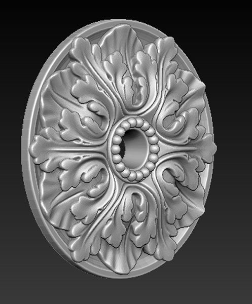 Ceiling Relief 7  3D model 3D model_2