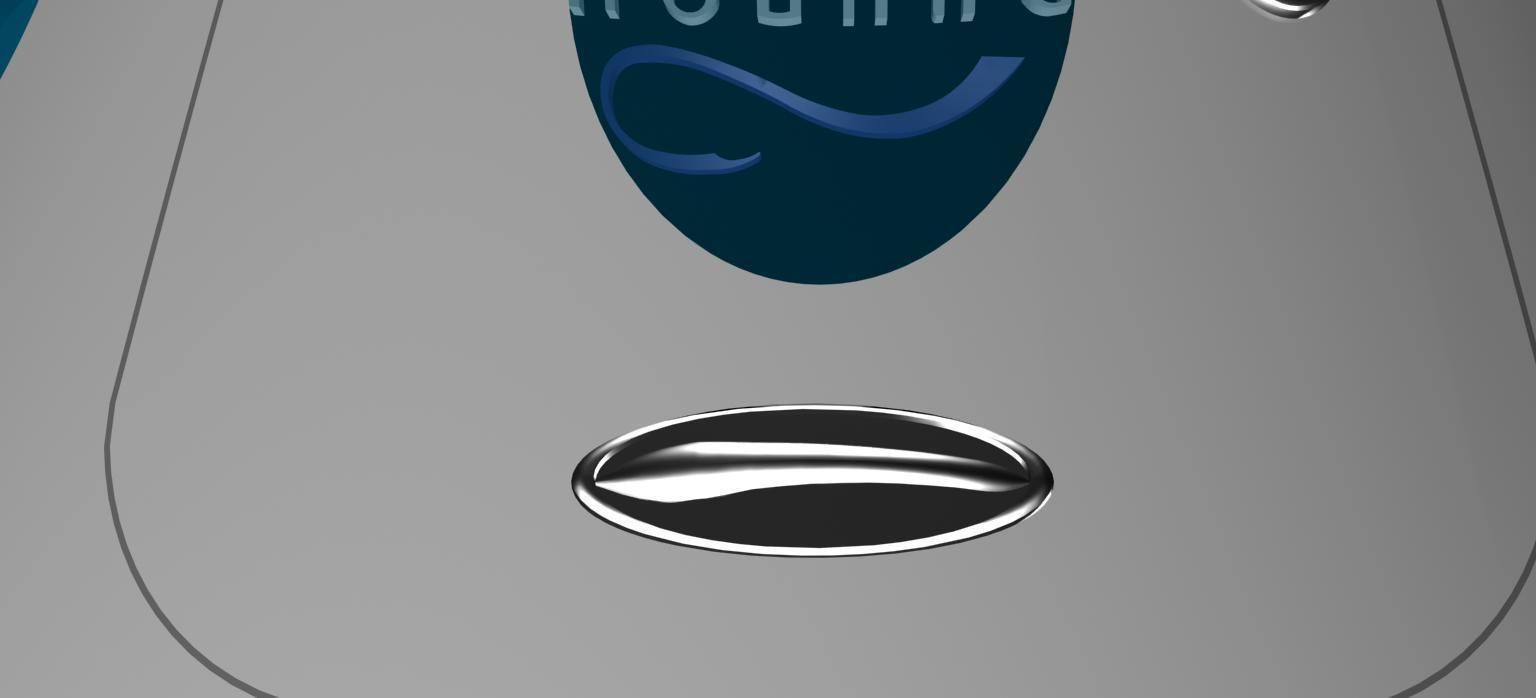 DRAGON V2 SPACE CAPSULE  ANIMATED 3D model_9