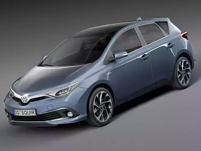 Toyota Auris 2016 3D model