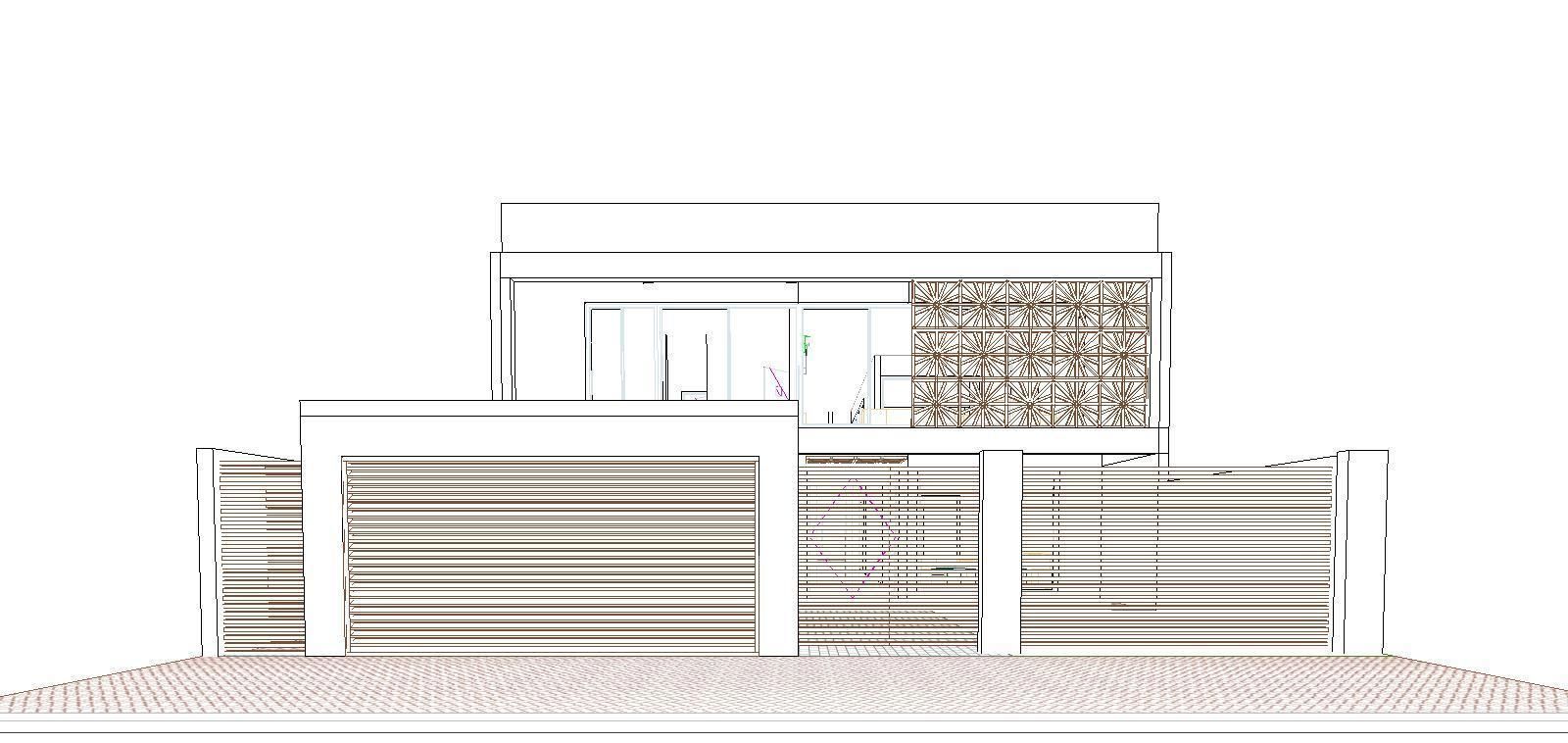 Urban House Concept 3D model_4