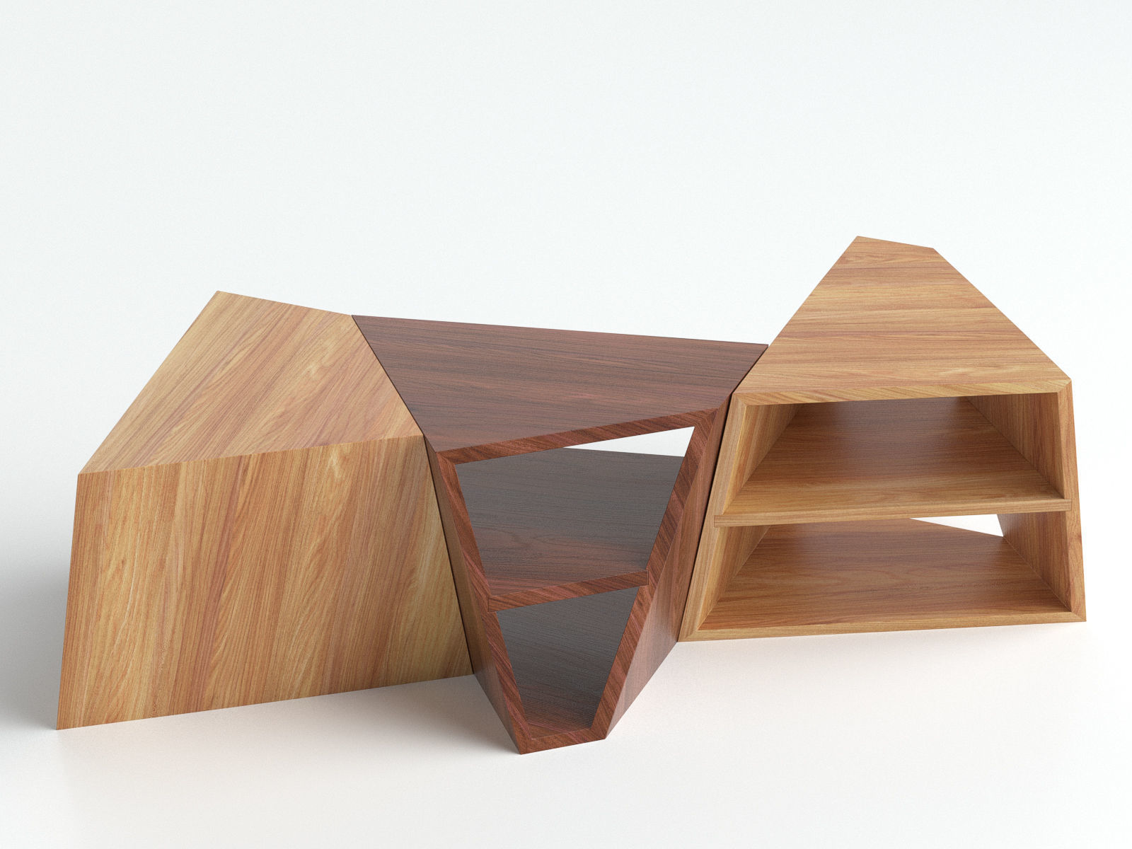 VARAN Side Table 3D model_2