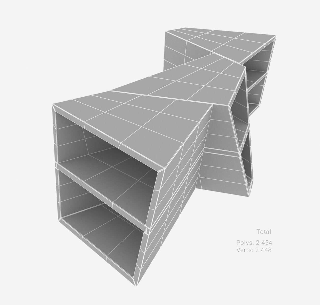 VARAN Side Table 3D model_7