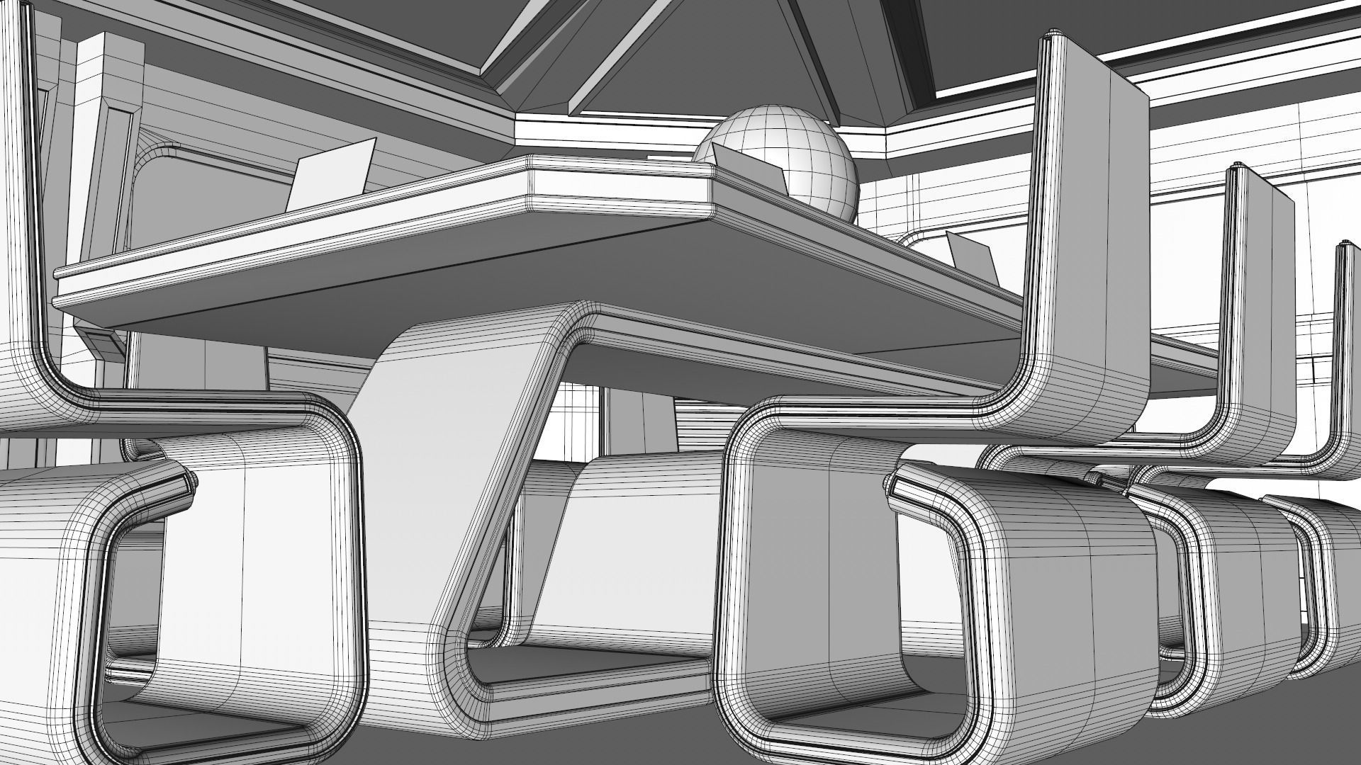 Sci Fi Meeting Room 3D model_20