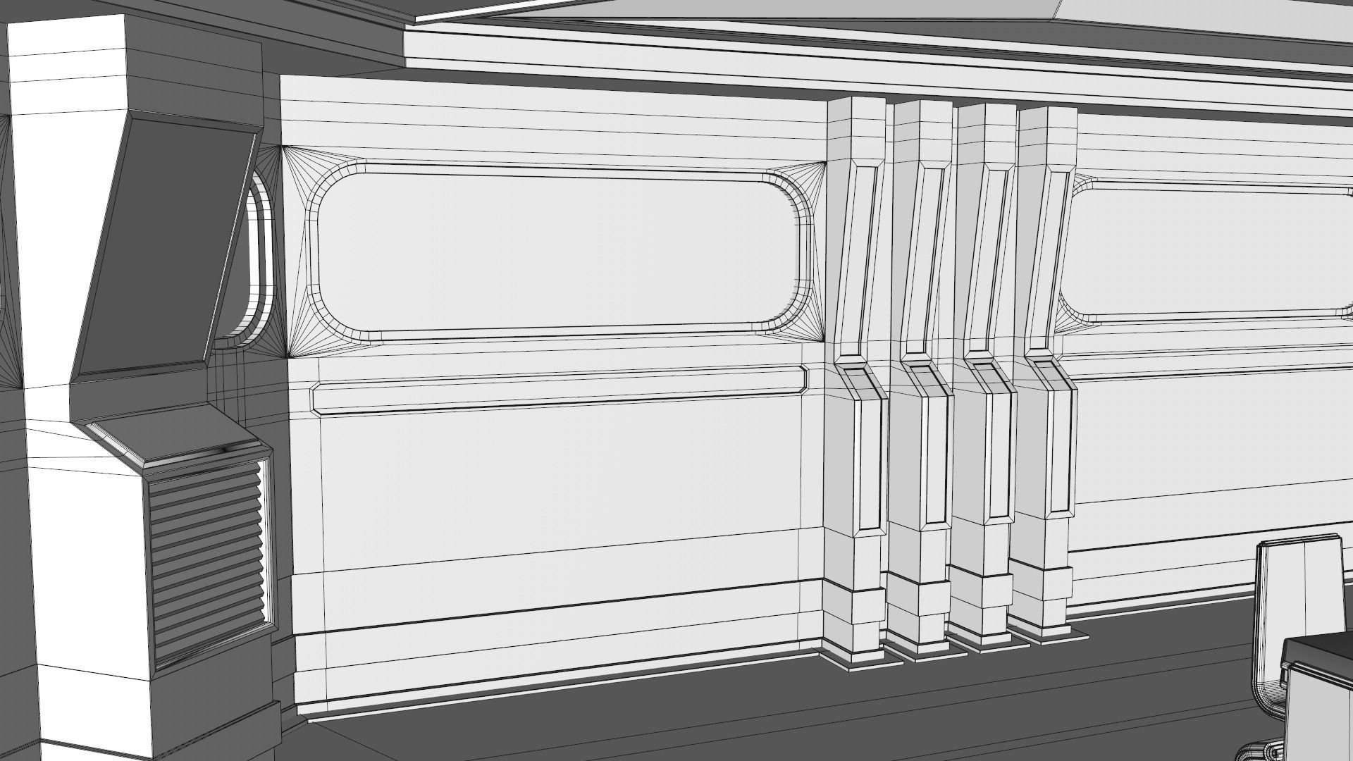 Sci Fi Meeting Room 3D model_13