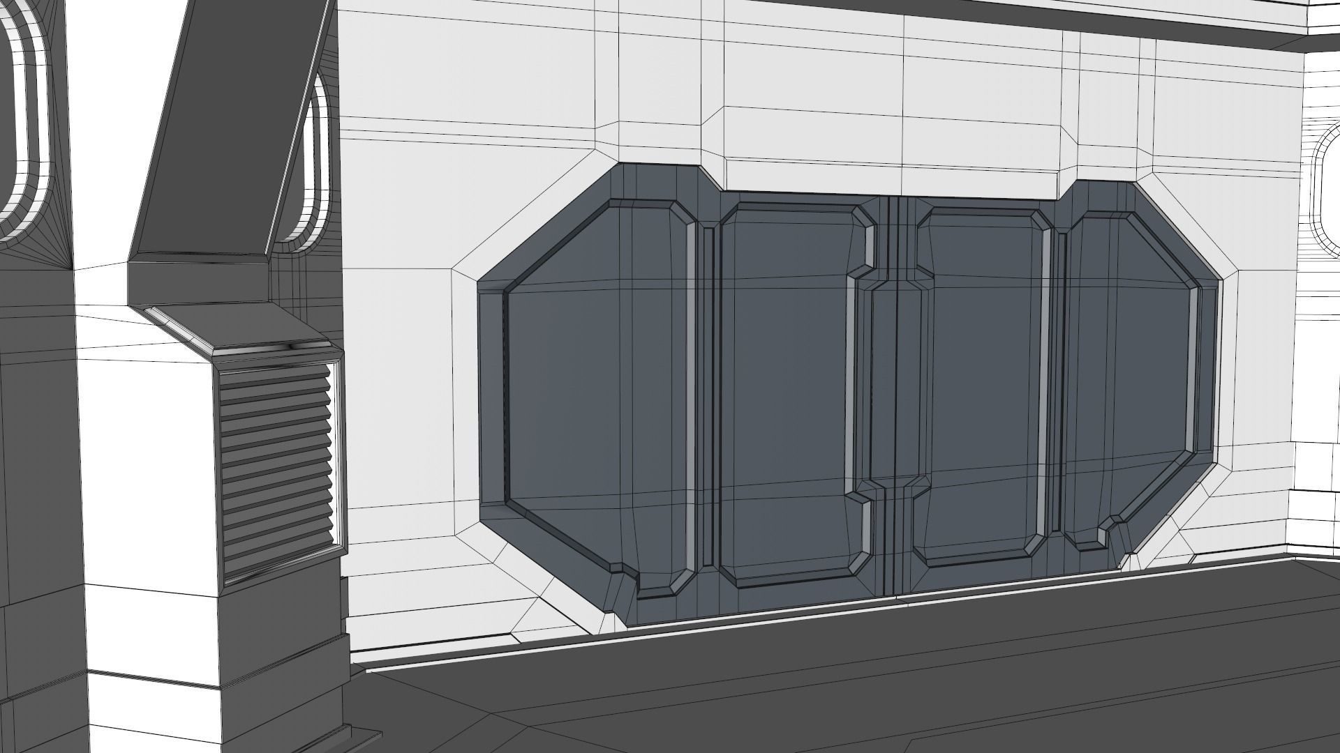 Sci Fi Meeting Room 3D model_12